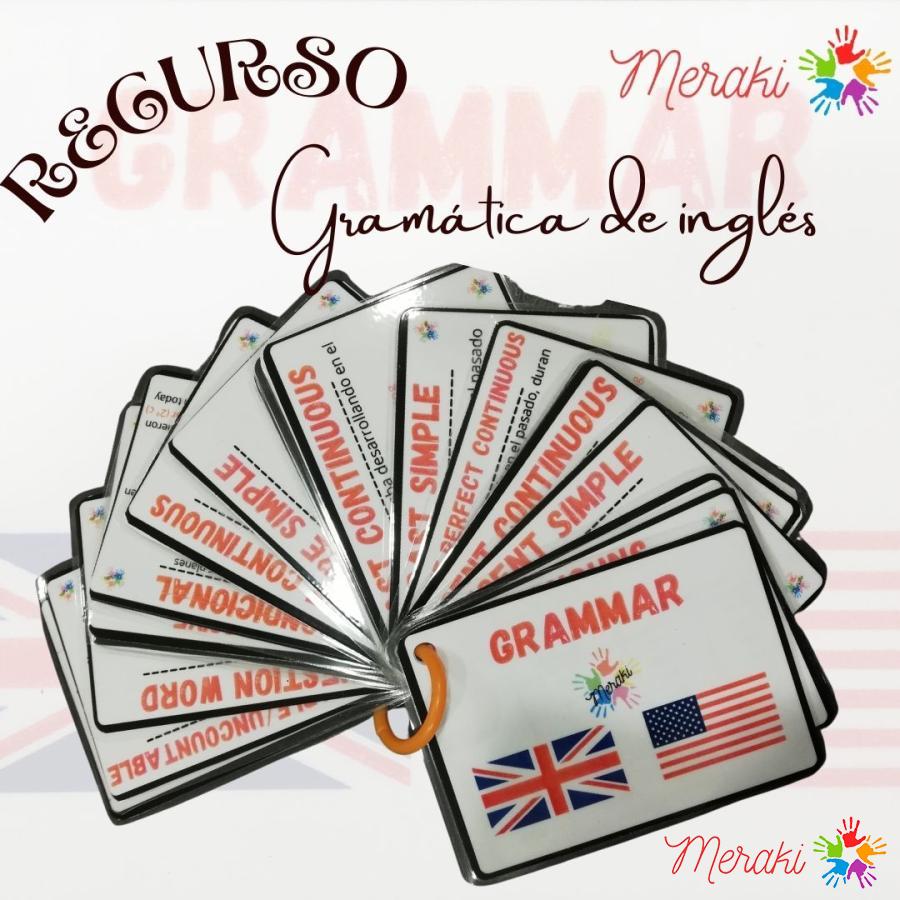 Gram&aacute;tica inglesa